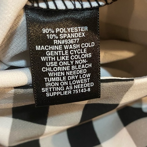 Liz Claiborne Career Emma Ankle Pants Buffalo Plaid Size 14 - Picture 7 of 11